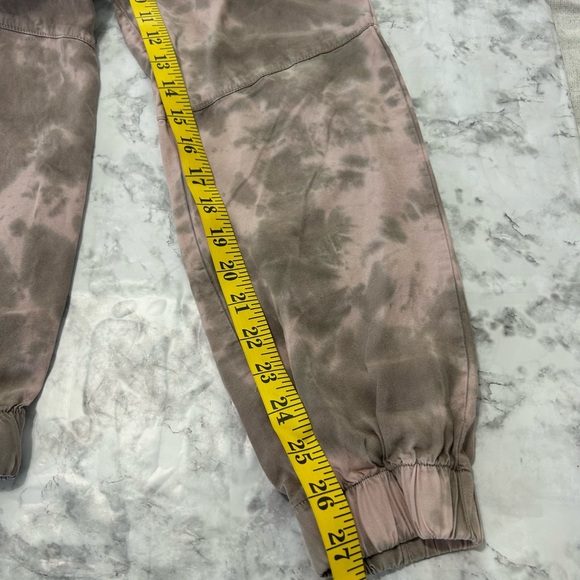 Beyond the Sea Collective Women’s  Pink Tie Dye Jogger Pants Sz S Used  38 - Picture 9 of 10